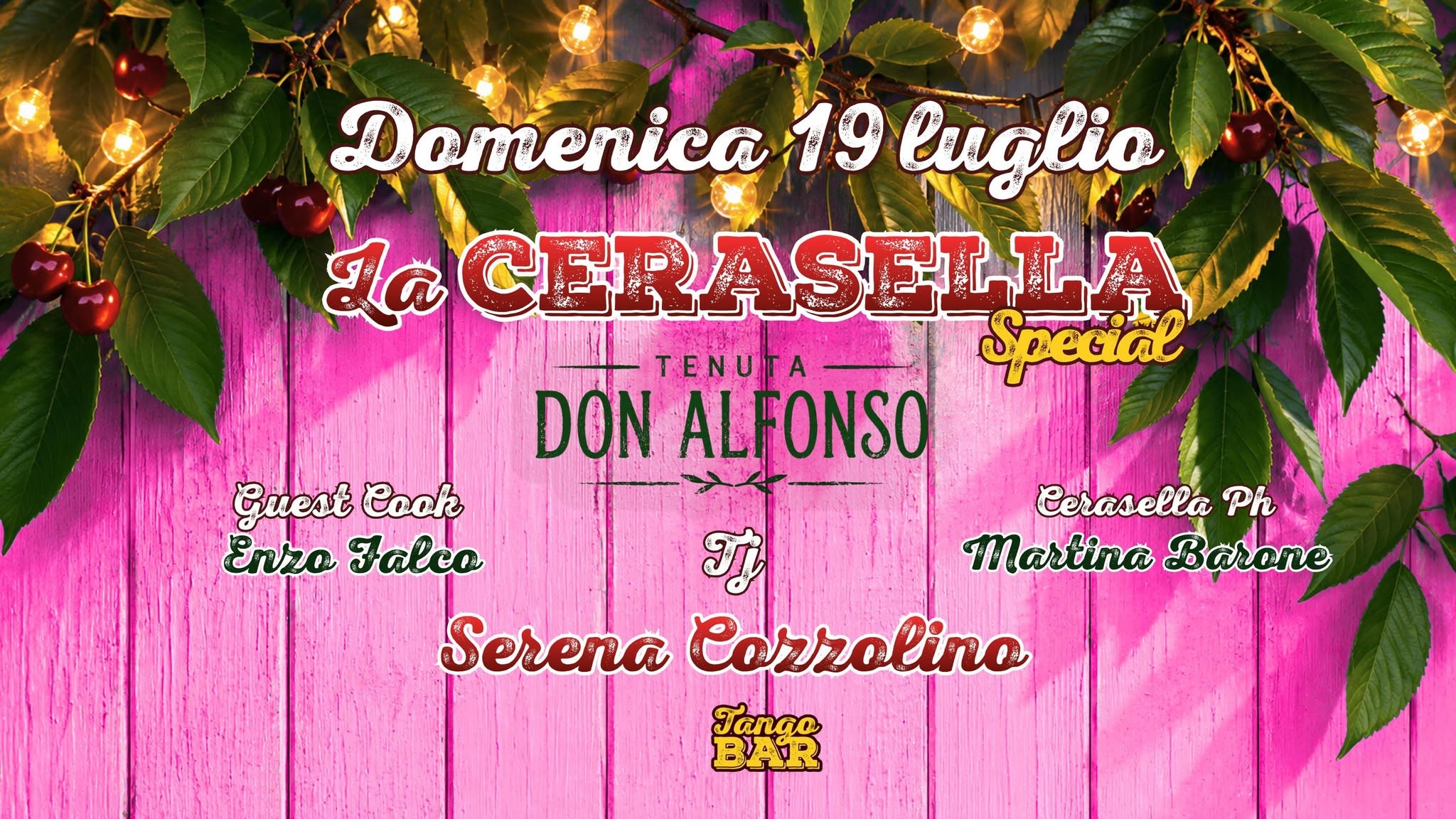 La Pomeridiana ‘a Cerasella- Tj Serena Cozzolino