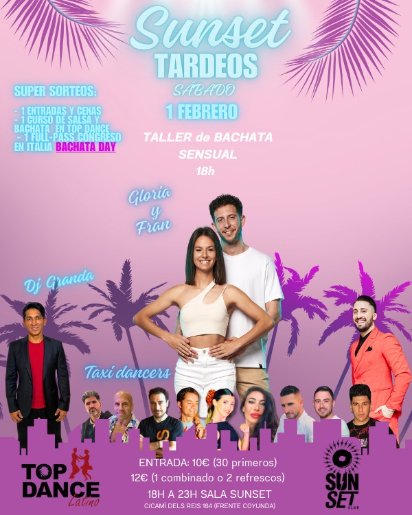 SUNSET TARDEOS (1 Feb)