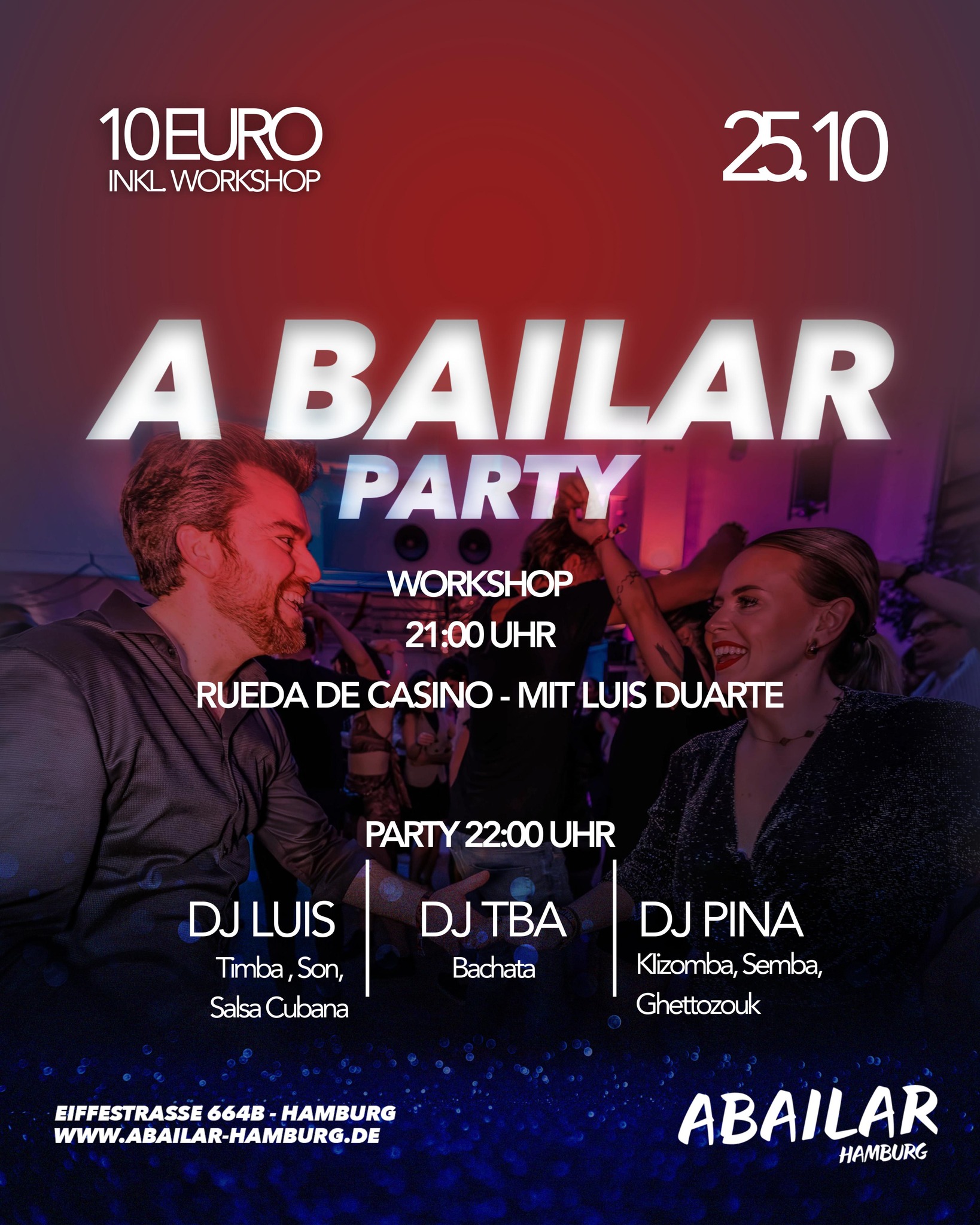 A Bailar Party (Salsa Son Bachata Kizomba)