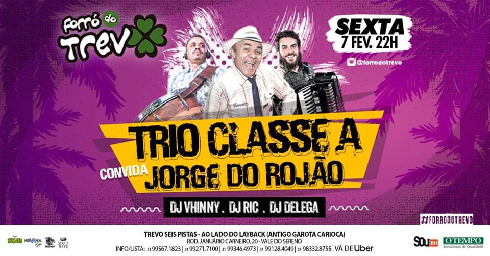 Sexta-Feira ✦ Forró Do Trevo ✦ Vem Dançar