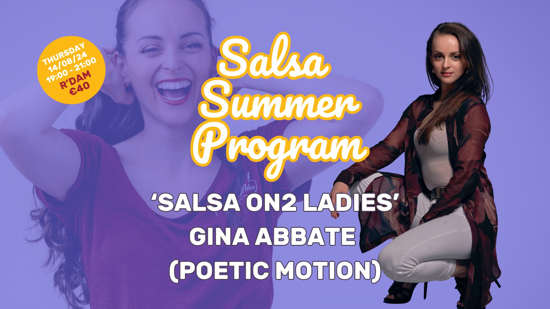 Workshop SALSA ON2 LADIES ONLY by Gina Abbate