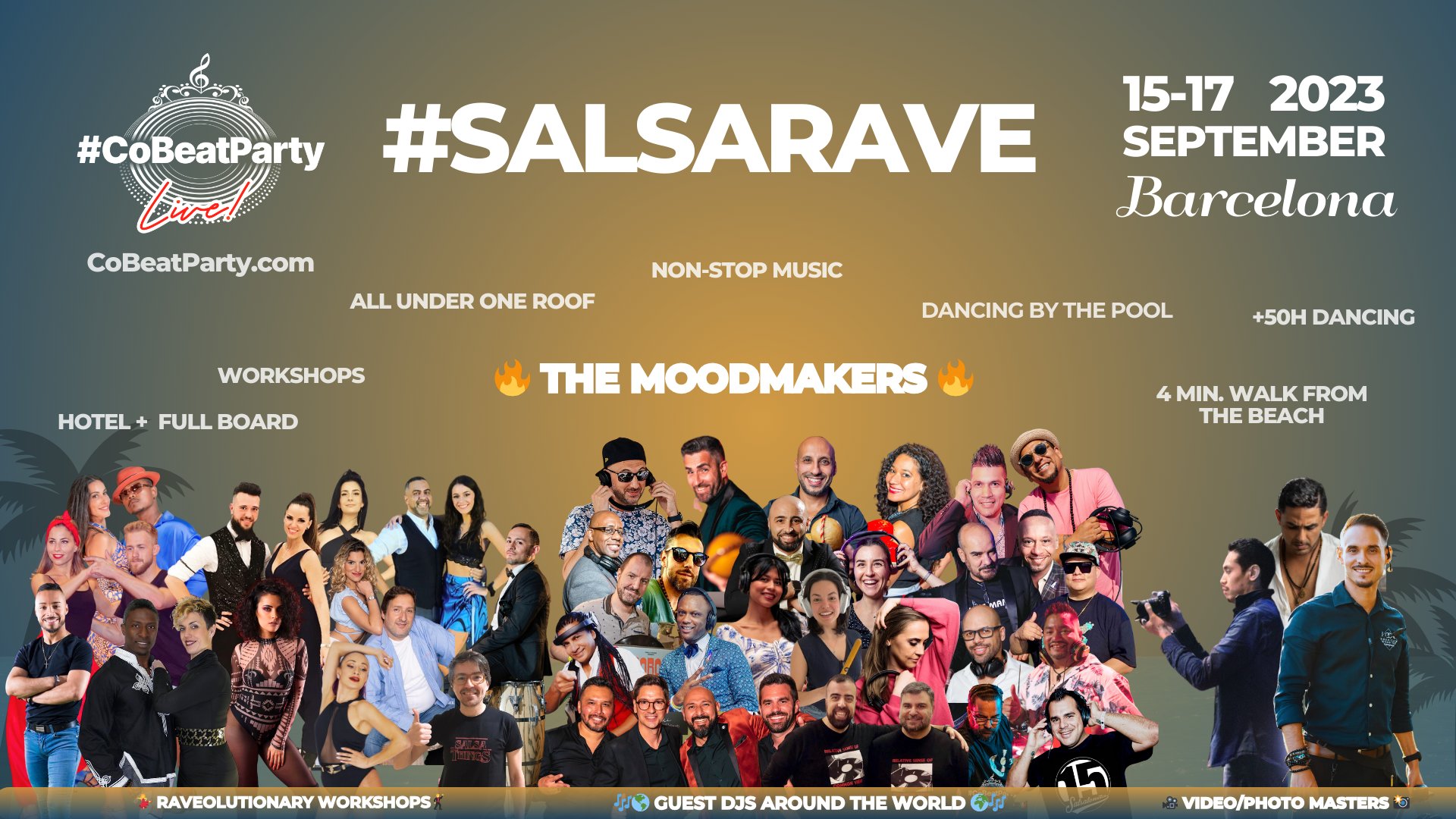CoBeatParty Live! #SALSARAVE - Barcelona