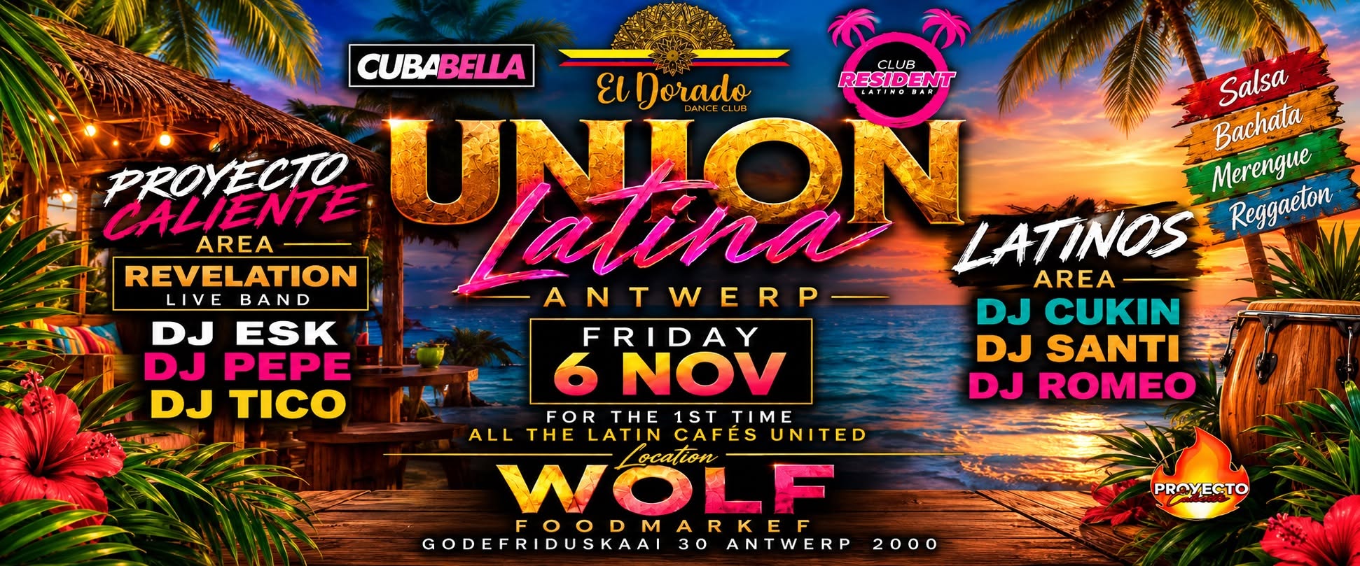 Union Latina X WOLF Antwerp
