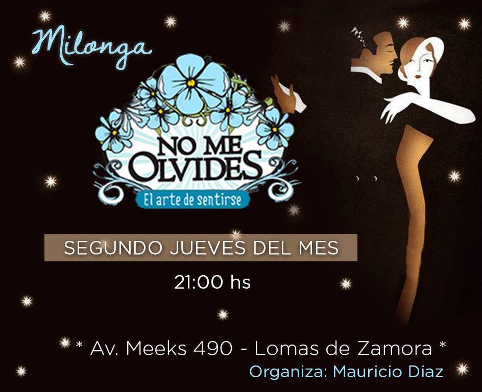 Milonga en No me Olvides