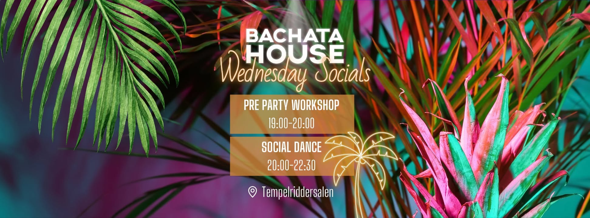 🌴Bachata House Wednesdays with Imad & Christina