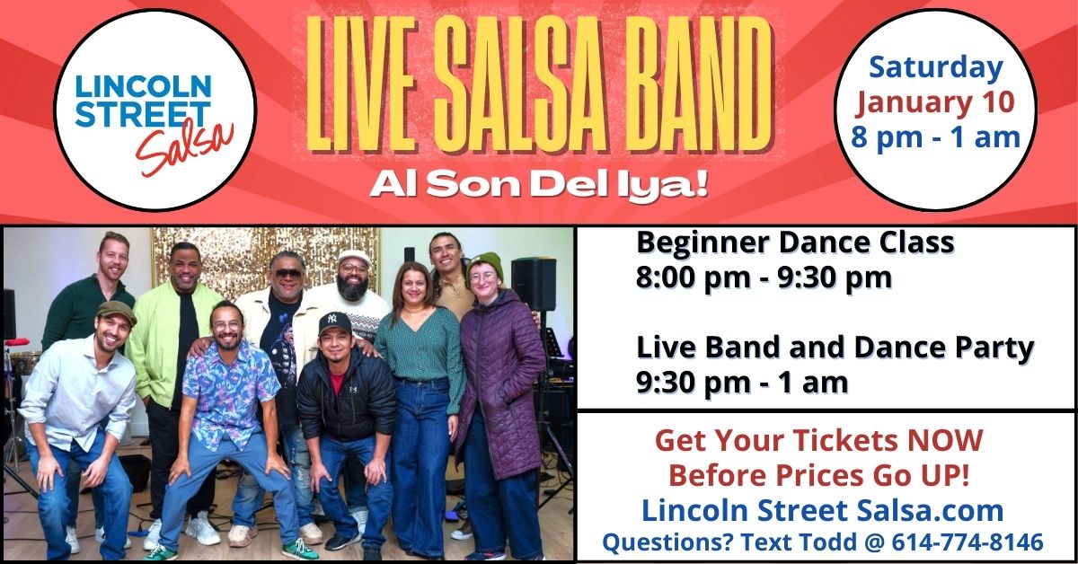 Live Salsa Band - Al Son Del Iya - Lincoln St. Salsa!
