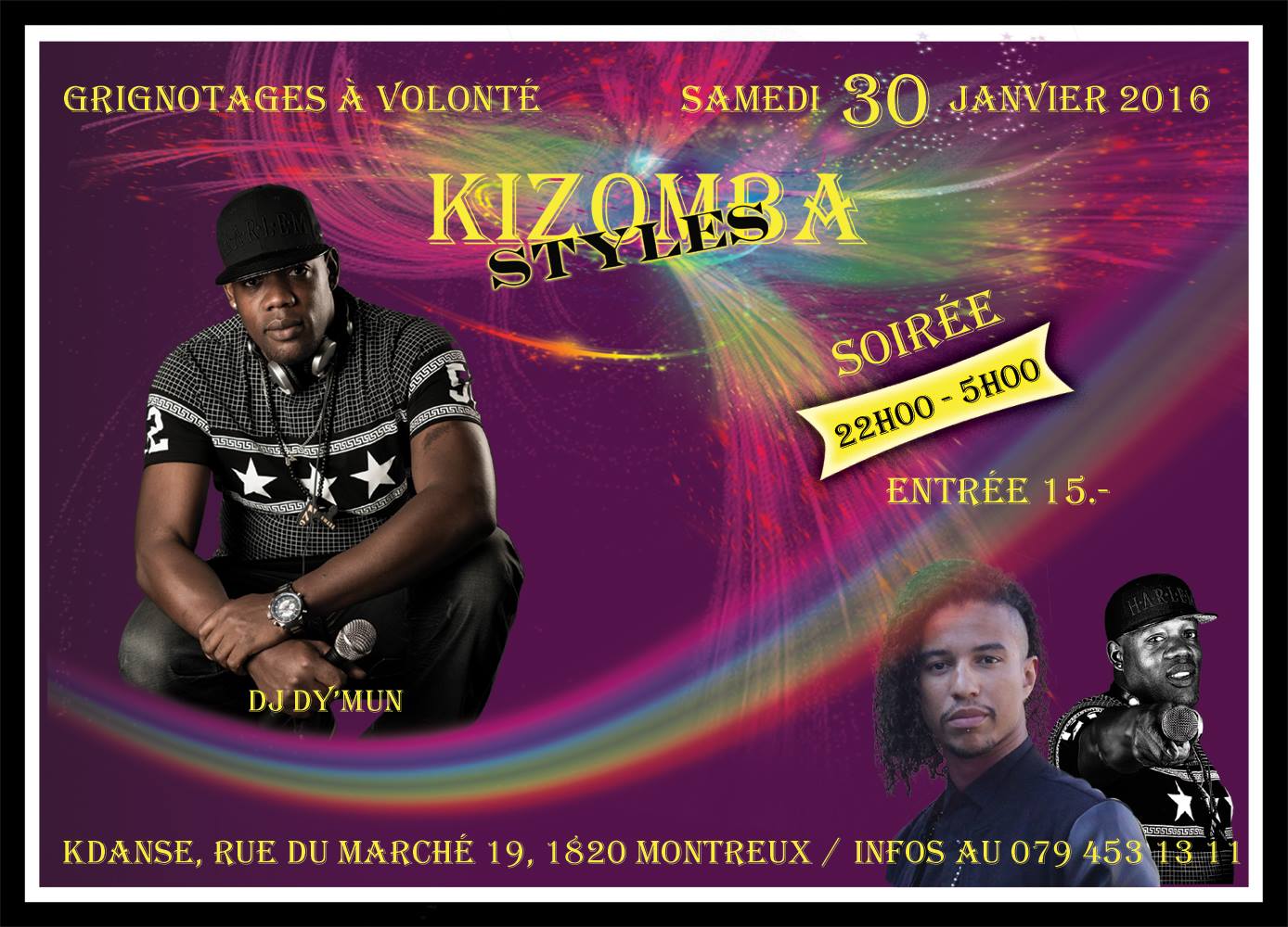 Soirée Kizomba STYLES du 30 01 16