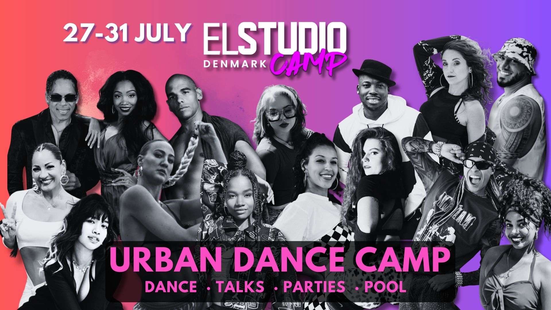 ElStudio Urban Summer Dance Camp at Idrætshøjskolen Bosei 🤩