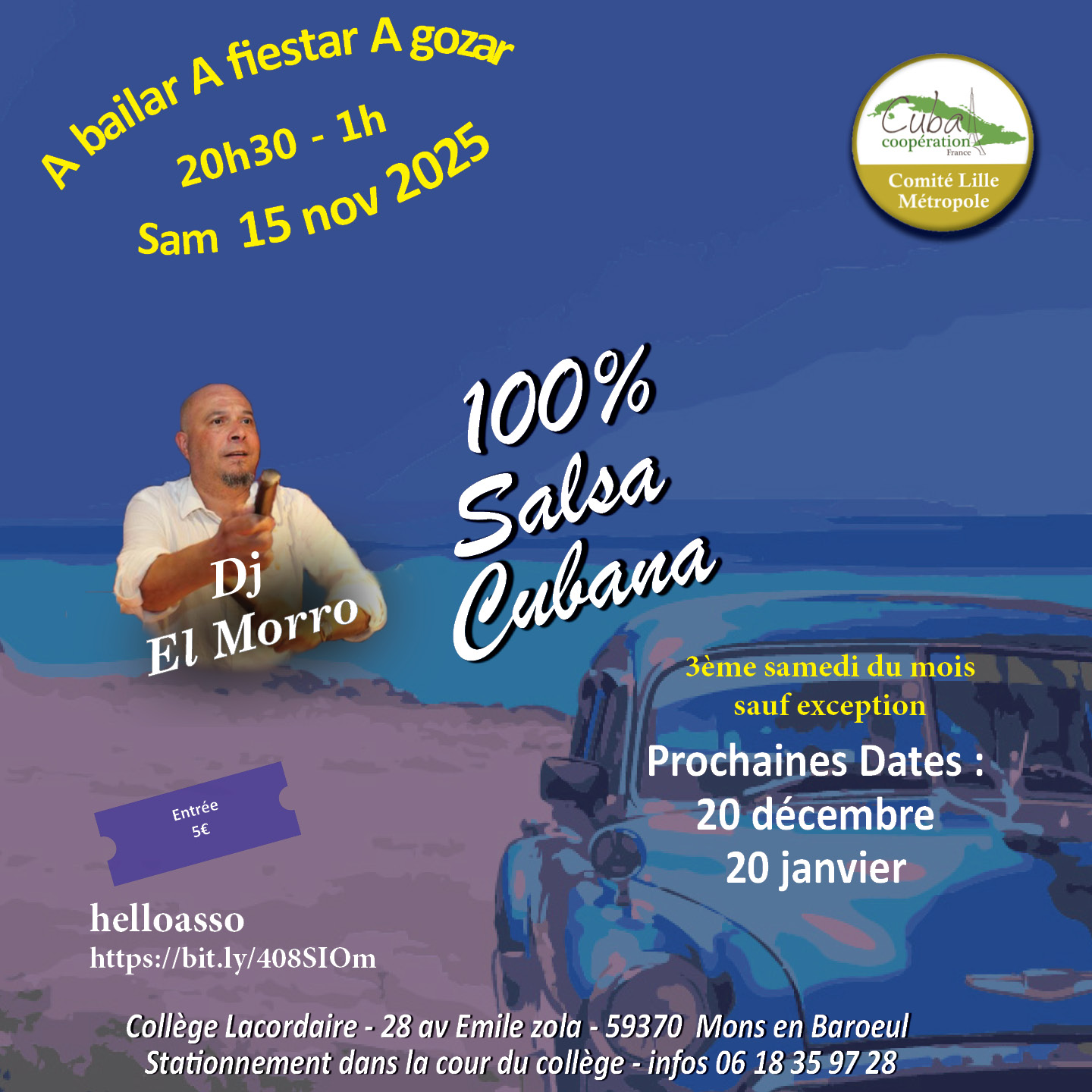 100% Salsa Cubana por Cubacoop Lille