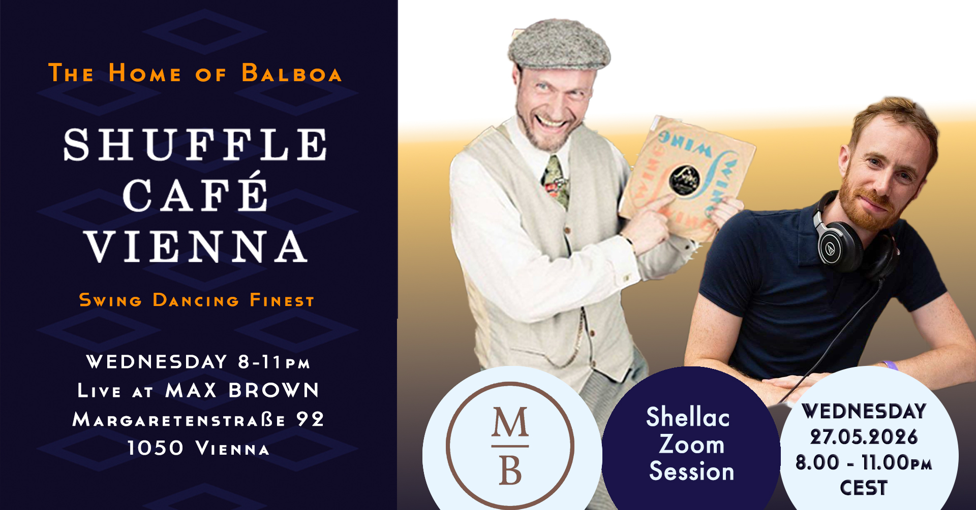Shuffle Café - Remote Shellac session with Stephan Wuthe & Alex Richard