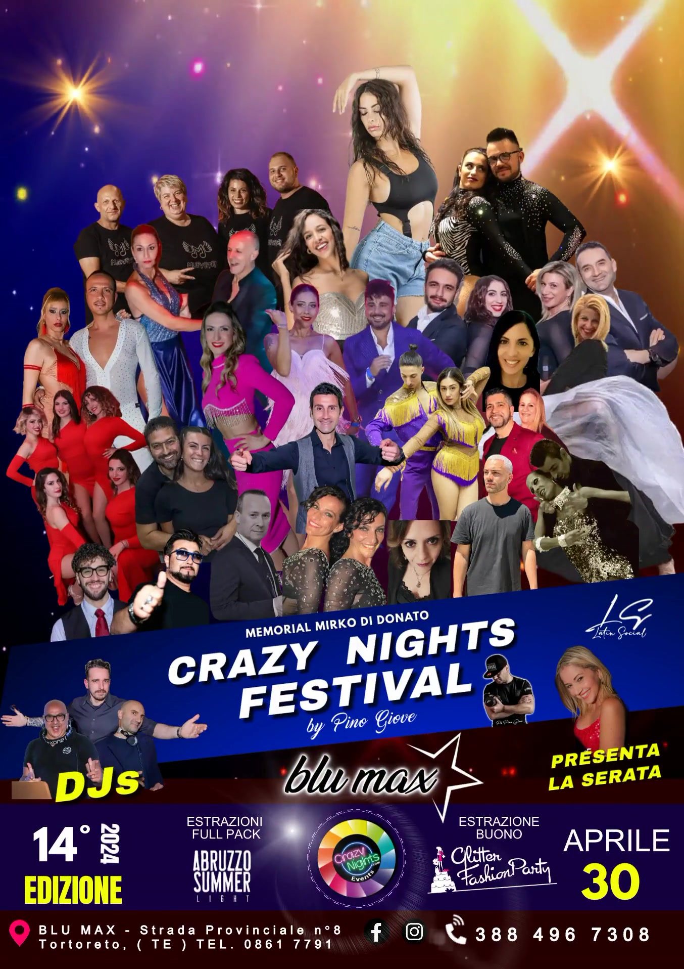 CRAZY NIGHTS FESTIVAL 2024 - MARTEDI 30 APRILE - BLU MAX