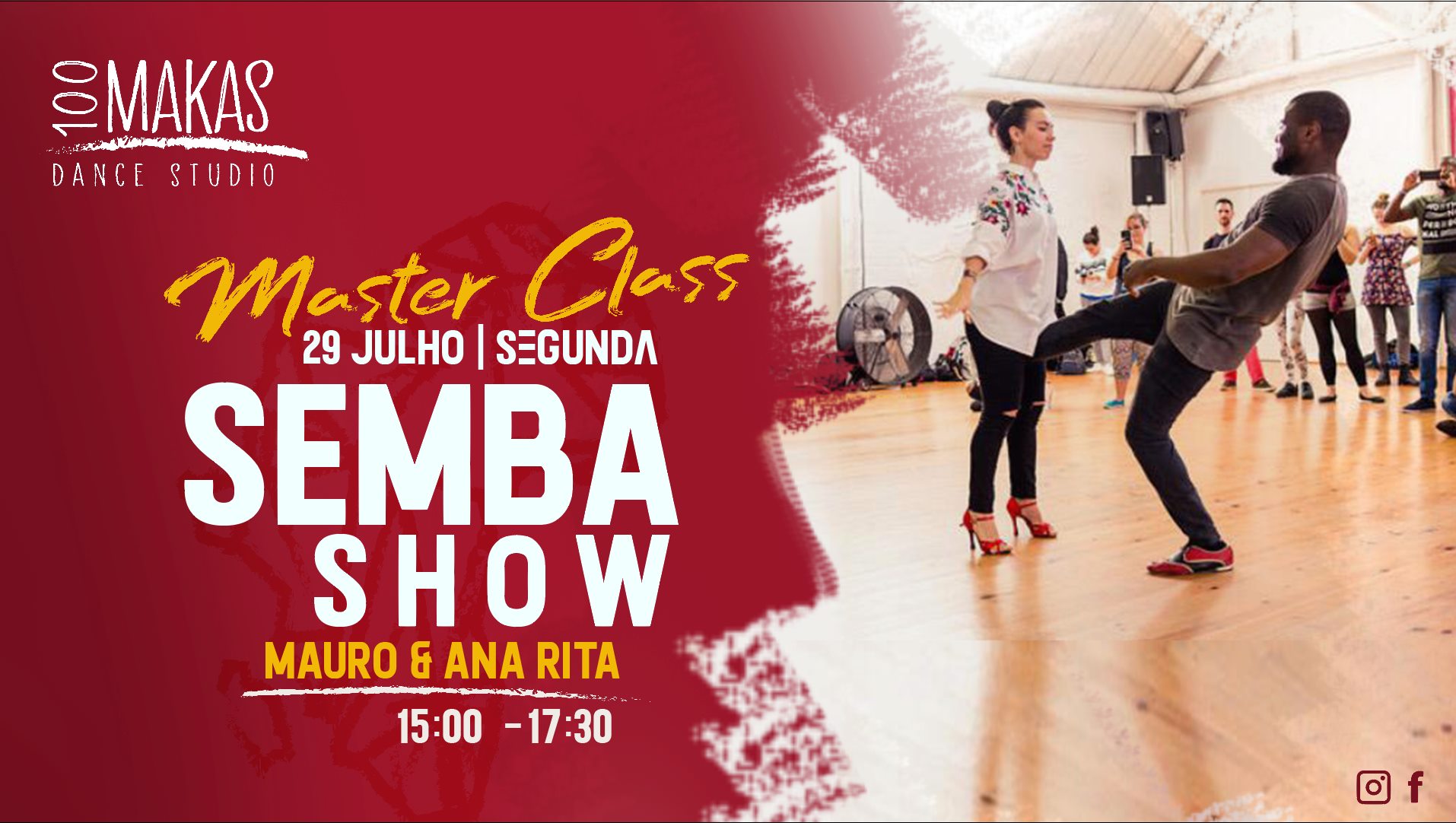 Masterclass Semba Show - Mauro & Ana