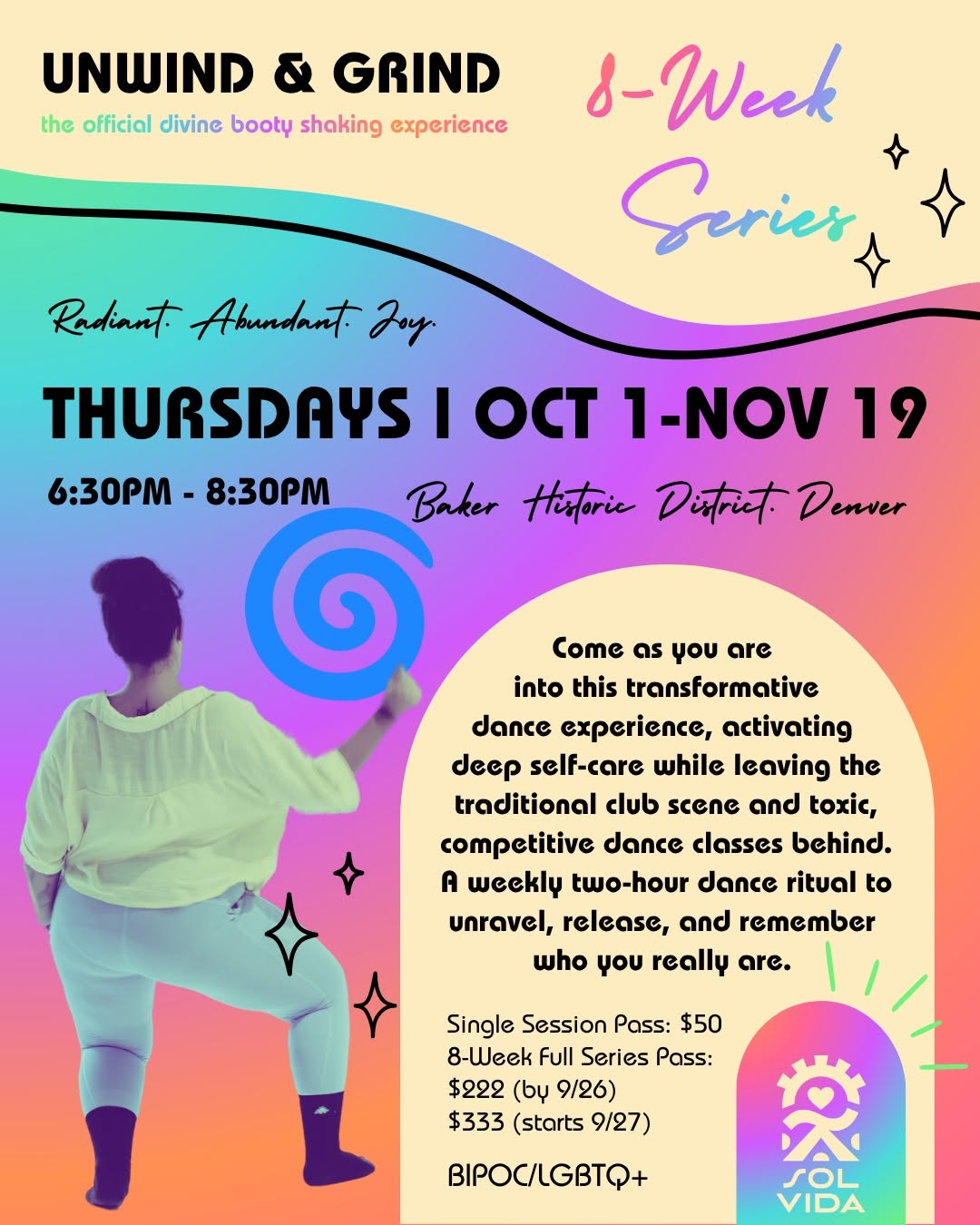 🌀 UNWIND & GRIND™ 8-WEEK SERIES 🌀