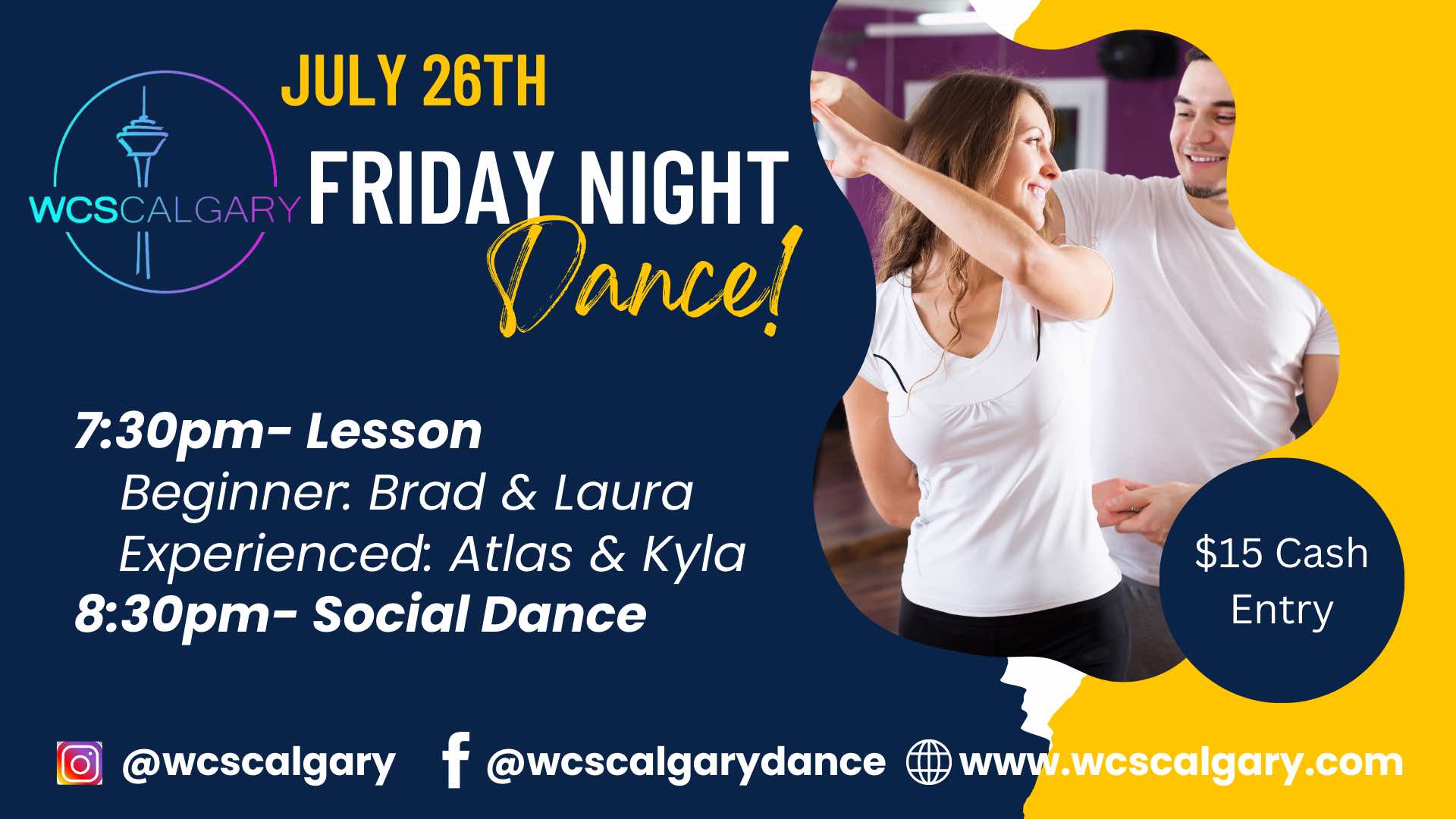 Friday Night WCS Dance!