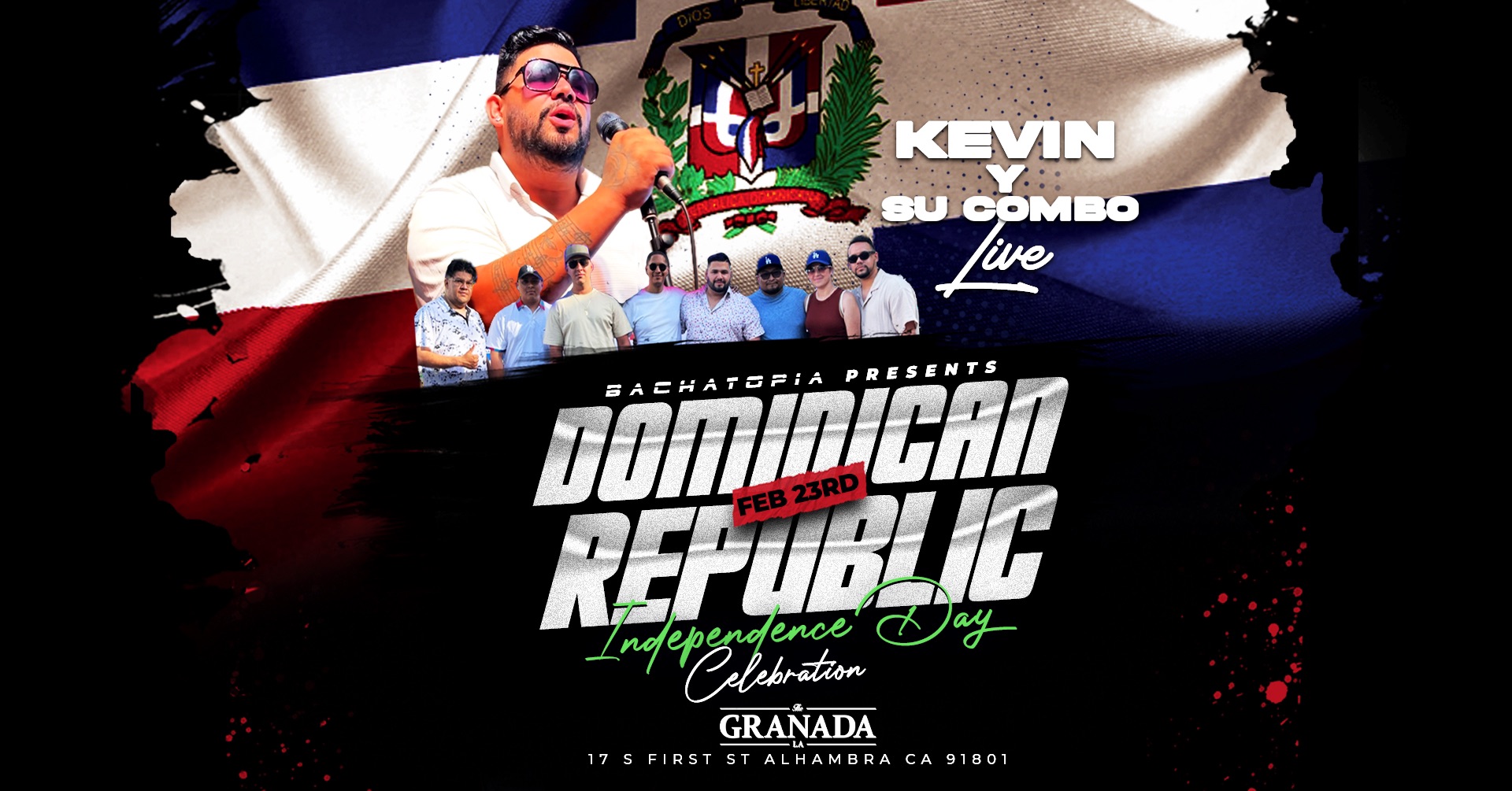 BaCHaToPiA D.R INDEPENDENCE DAY CELEBRATION KEVIN Y SU COMBO