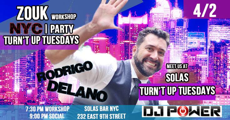 Rodrigo Delano Workshop and Party at Solas