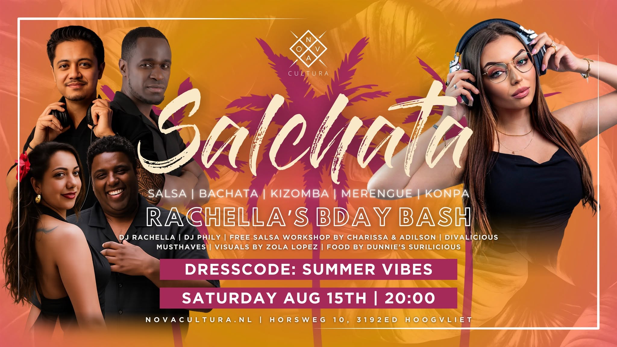 Salchata - Rachella's BDAY BASH - Salsa & Bachata