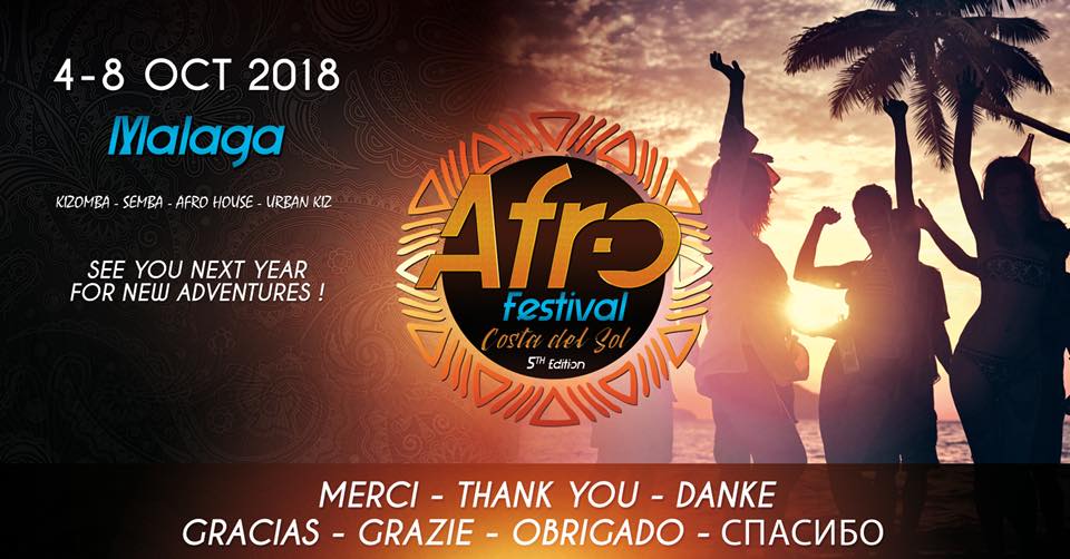 Afrofestival Costa del Sol 2018 (Official Event Málaga - V Edition)