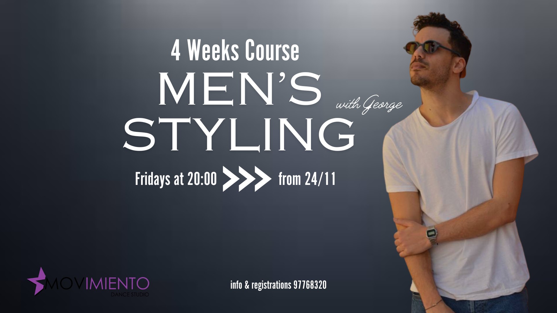 Men's Styling (Salsa) with George Tzirtzipis