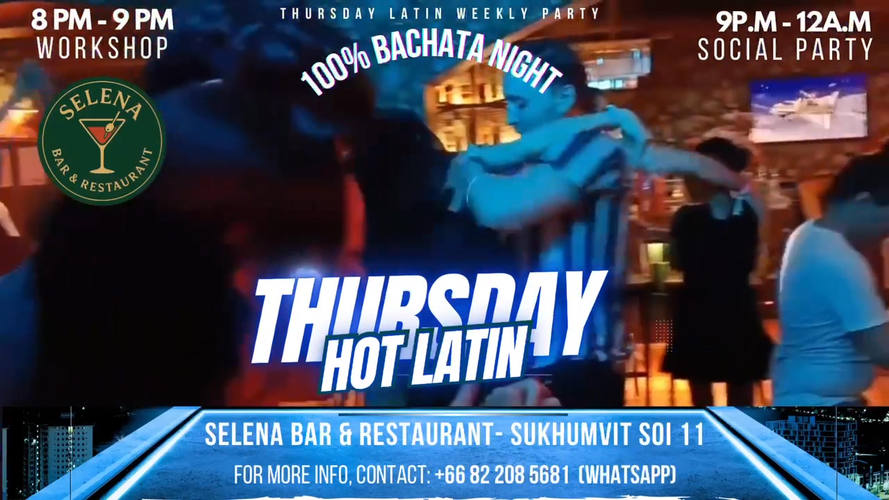 ๐๐ฅHOT LATIN THURSDAY - The Only 100% Bachata Night In The Town๐บ