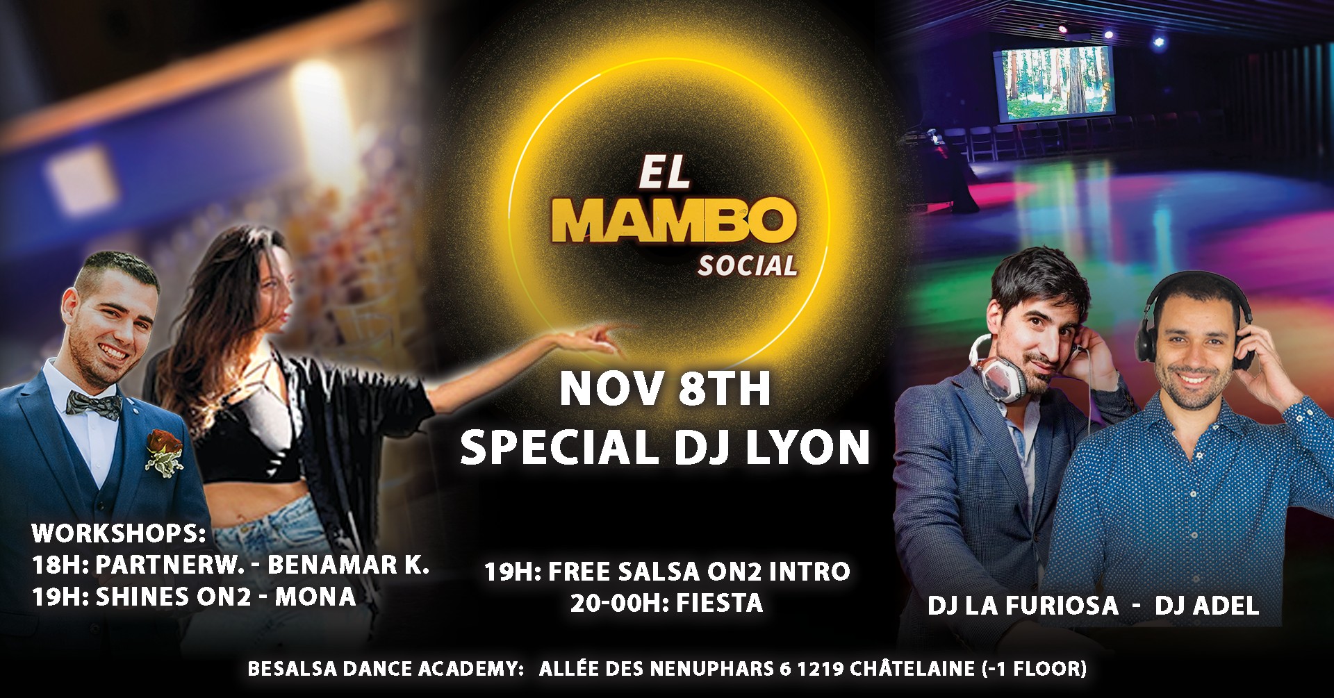 El Mambo Social (Salsa Party) - Ce samedi