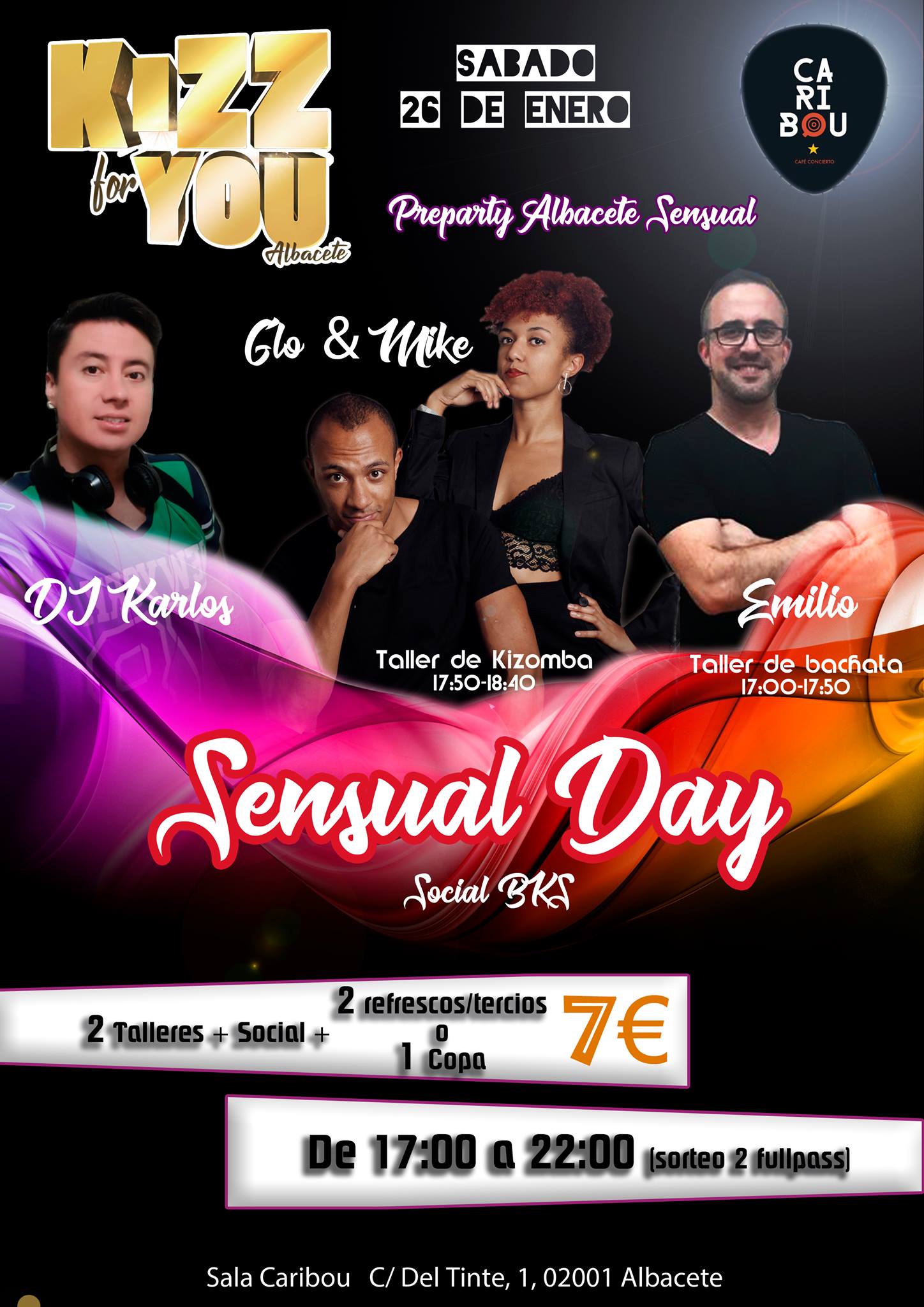 Sensual Day - Preparty Albacete Sensual (Caribou)