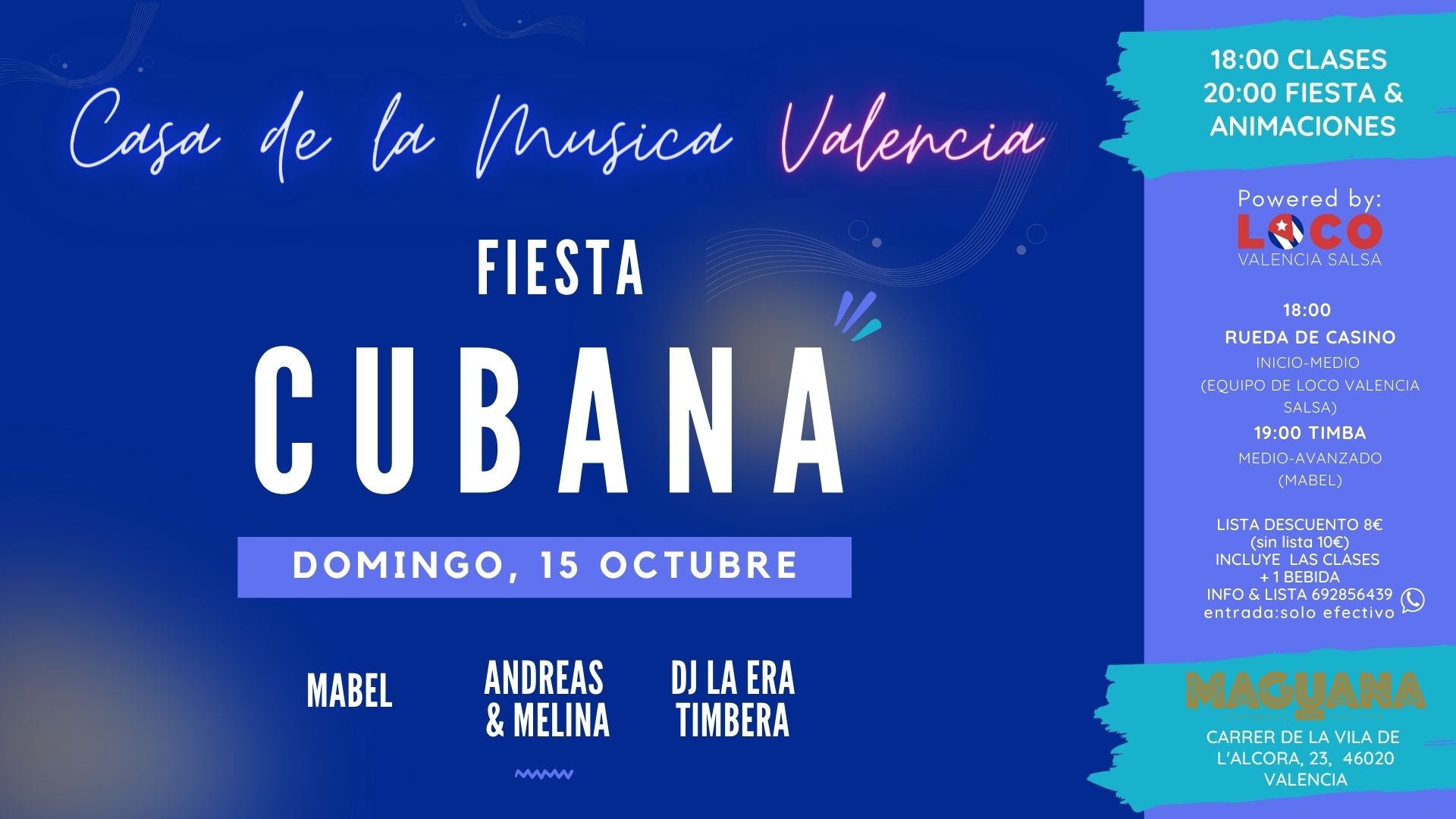 FIESTA CUBANA - Casa de la Música