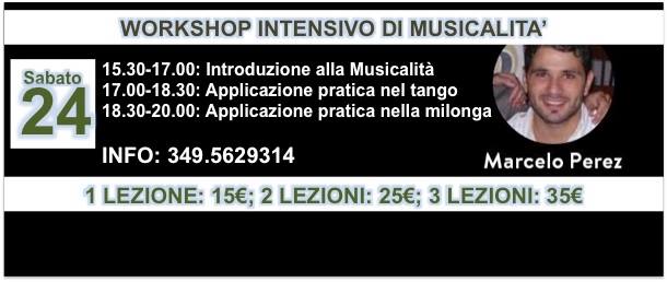 SAB24 al Barrio: Workshop Intensivo Musicalida con Marcelo Perez