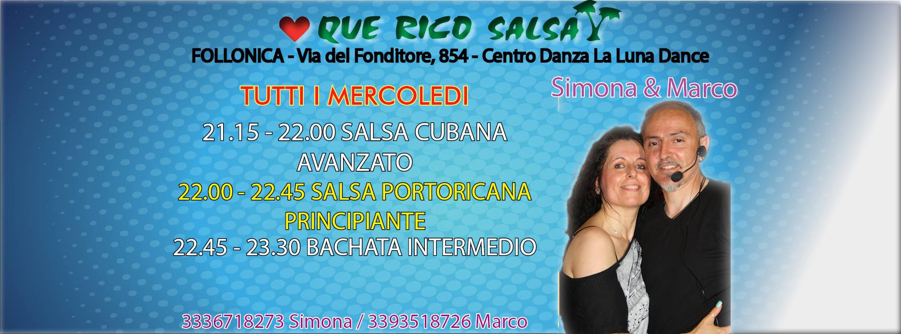 Corso Latino Americano - QUE RICO SALSA
