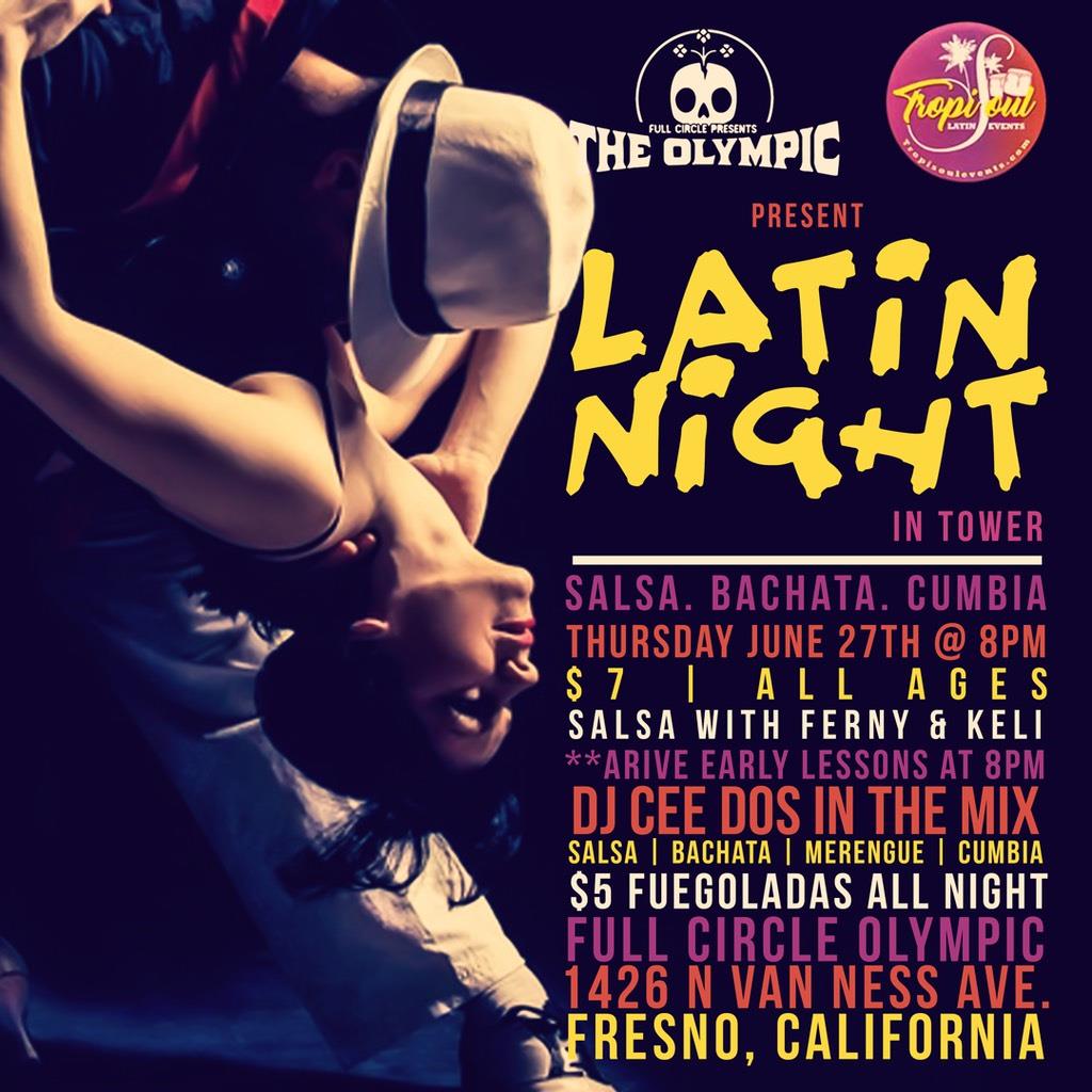 Full Circle Olympic Latin Night
