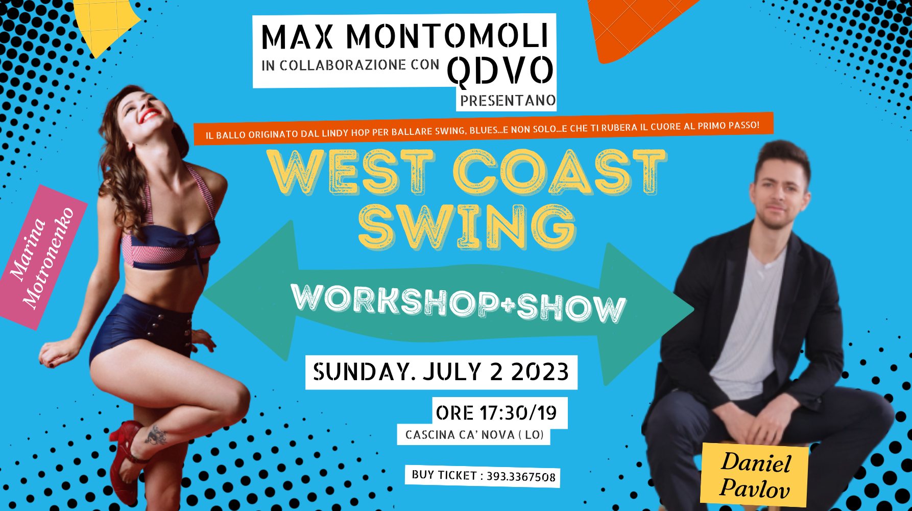 West Coast Swing Workshop - M. Motronenko & D. Pavlov