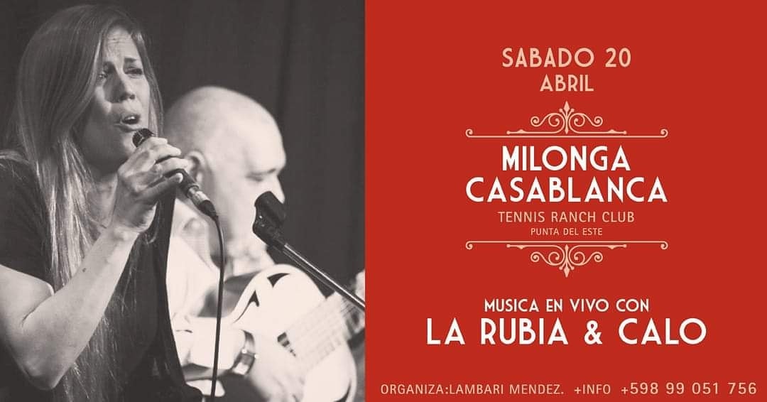 Milonga CASABLANCA en TENNIS RANCH