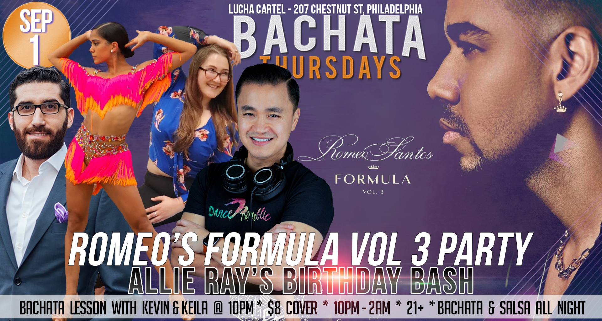 Bachata Thursdays Sept 1