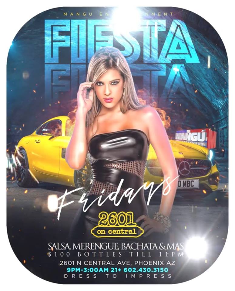 Fiesta Fridays en 2601 on Central Dec 21st