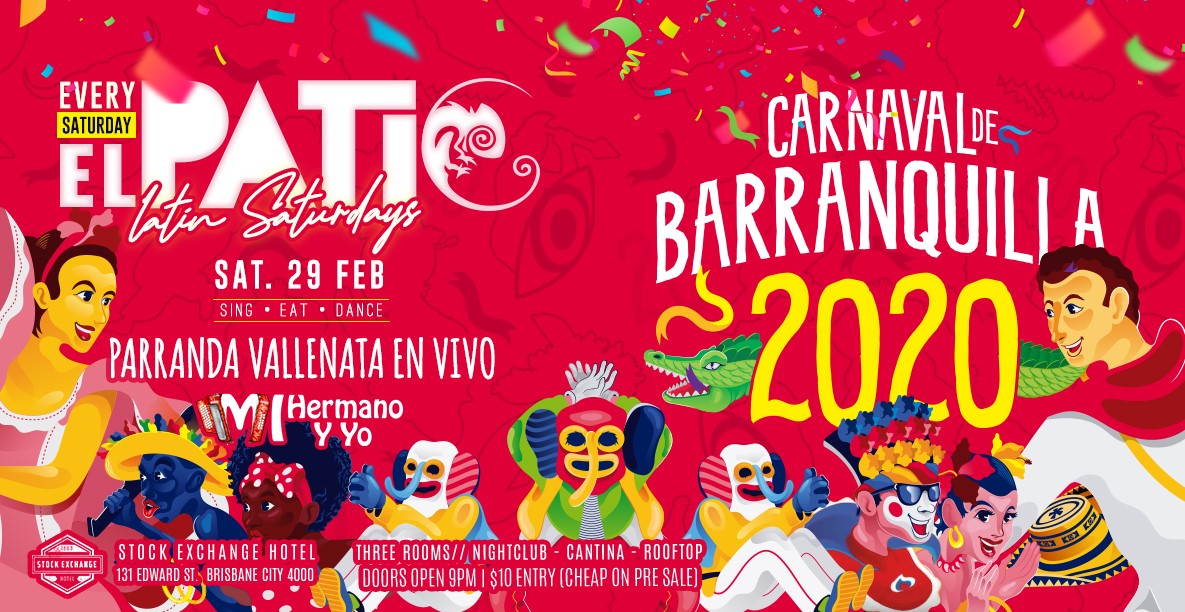 Carnaval De Barranquilla El Patio Parranda Vallenata LIVE