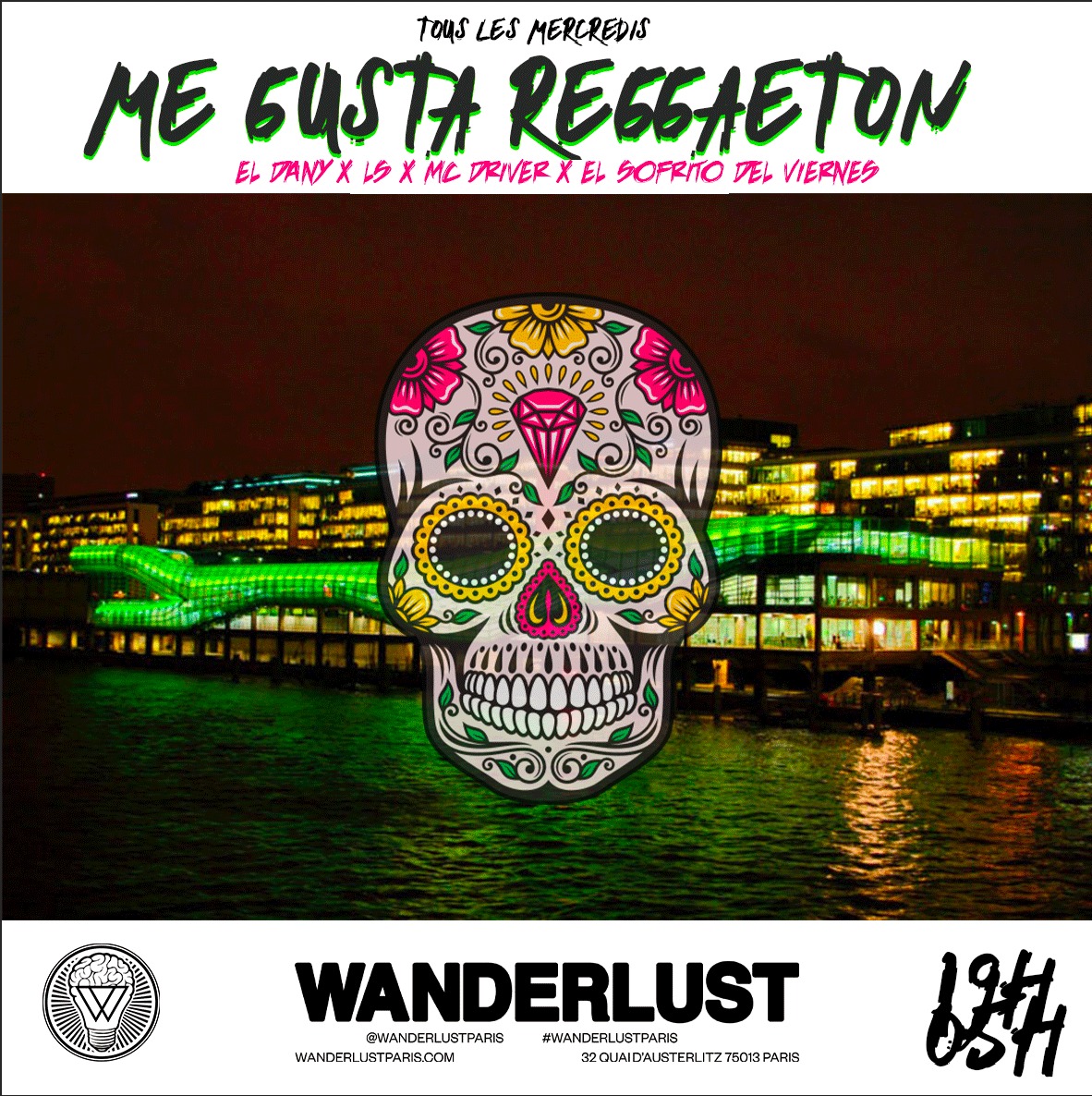 Mercredi, Big open air Reggaeton party au Wanderlust