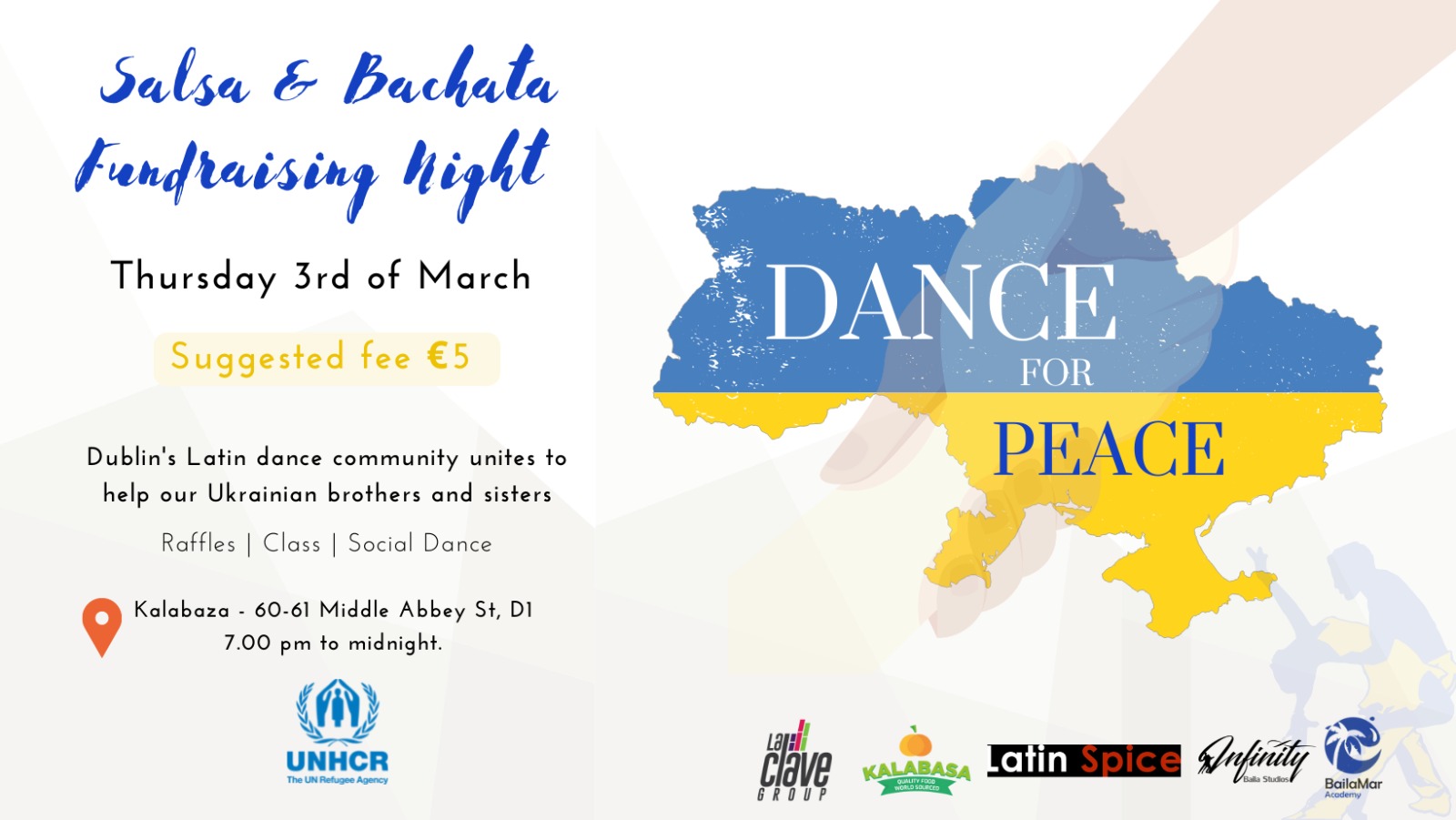 Dance for Peace - Salsa & Bachata Night