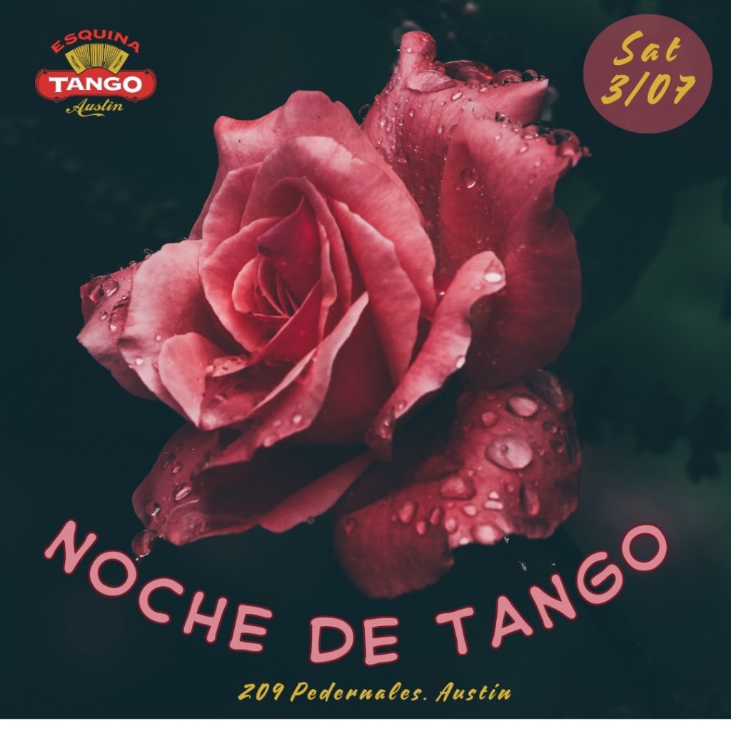 Noche de Tango with DJ G plus special live tanda with Carlos Perez