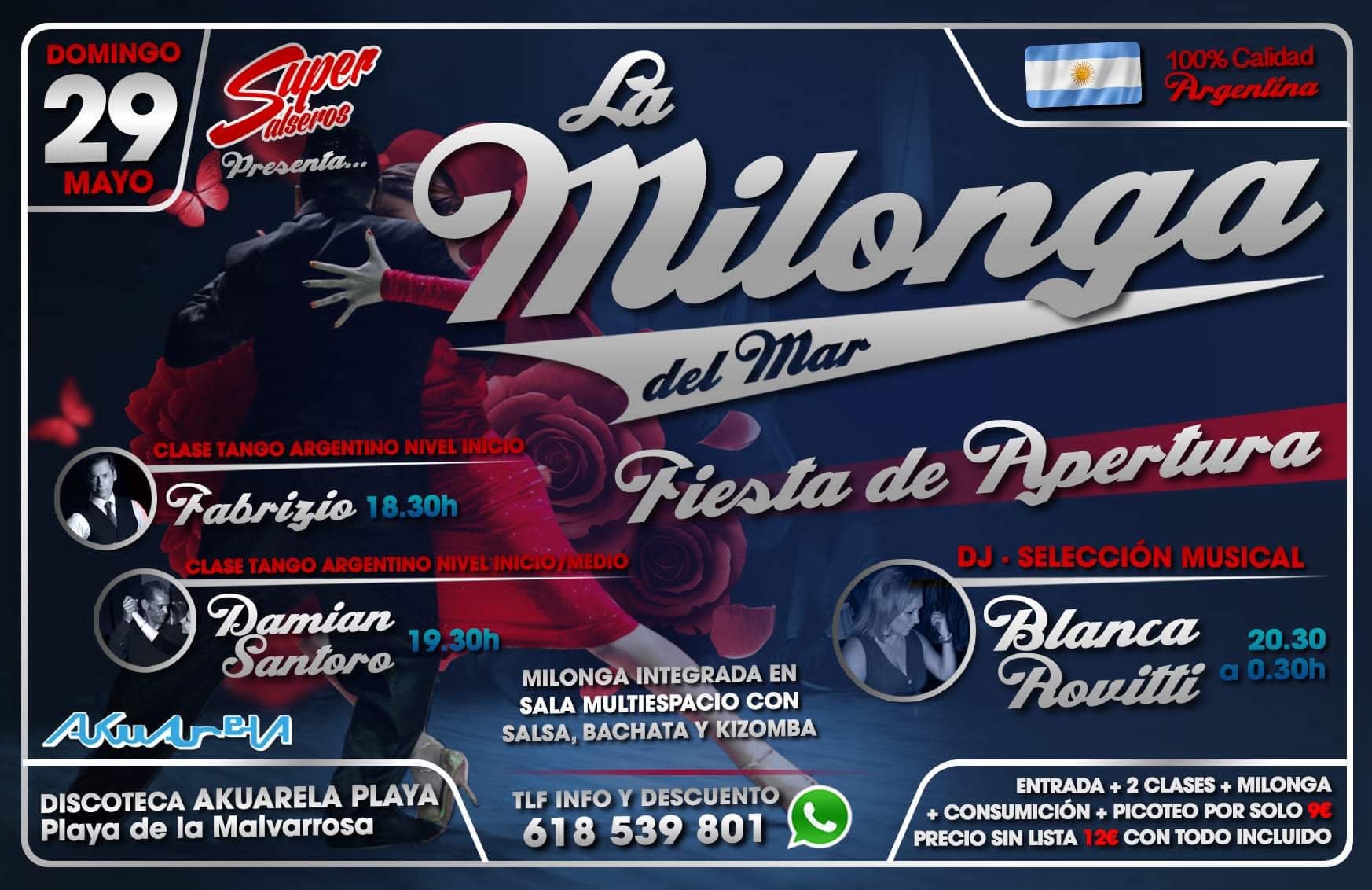 Apertura La Milonga del Mar