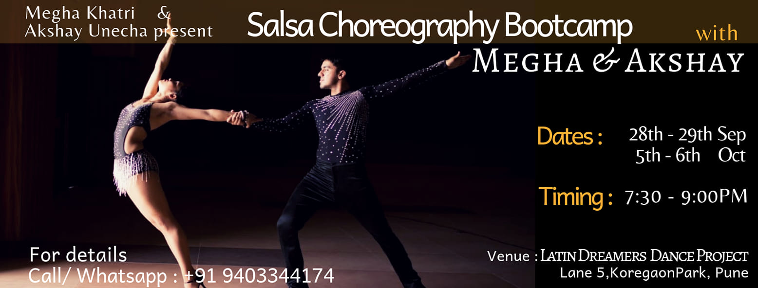 Salsa Choreo Bootcamp with Megha & Akshay