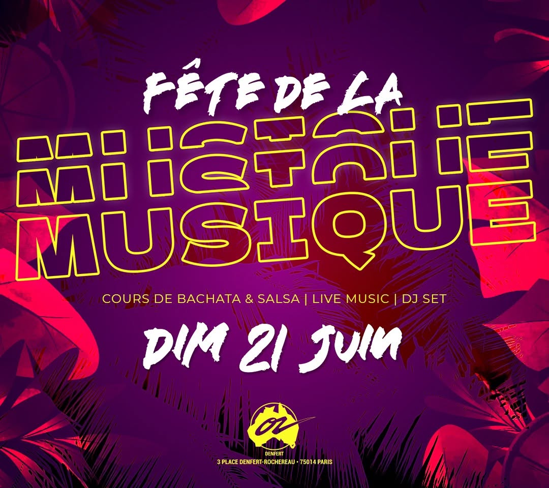 FÊTE DE LA MUSIQUE 2026 🎶☀️