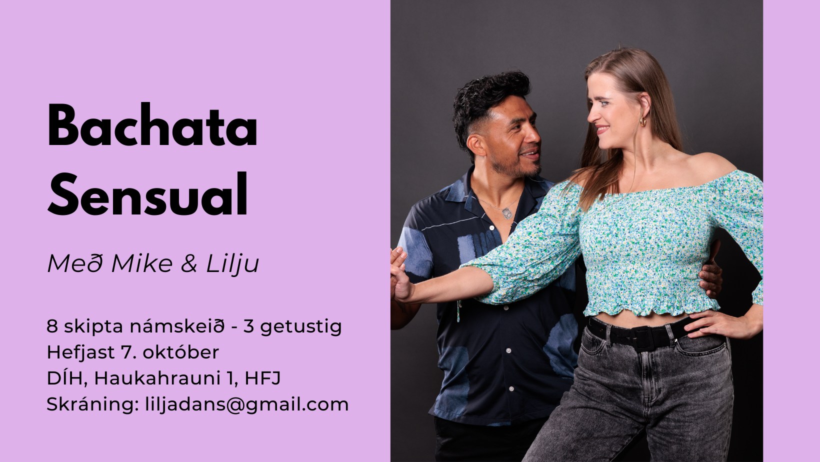 Bachata Sensual með Mike & Lilju