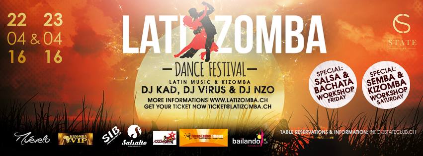 LATIZOMBA Weekend In Biel Bienne│ Friday 22.04 + Saturday 23.04