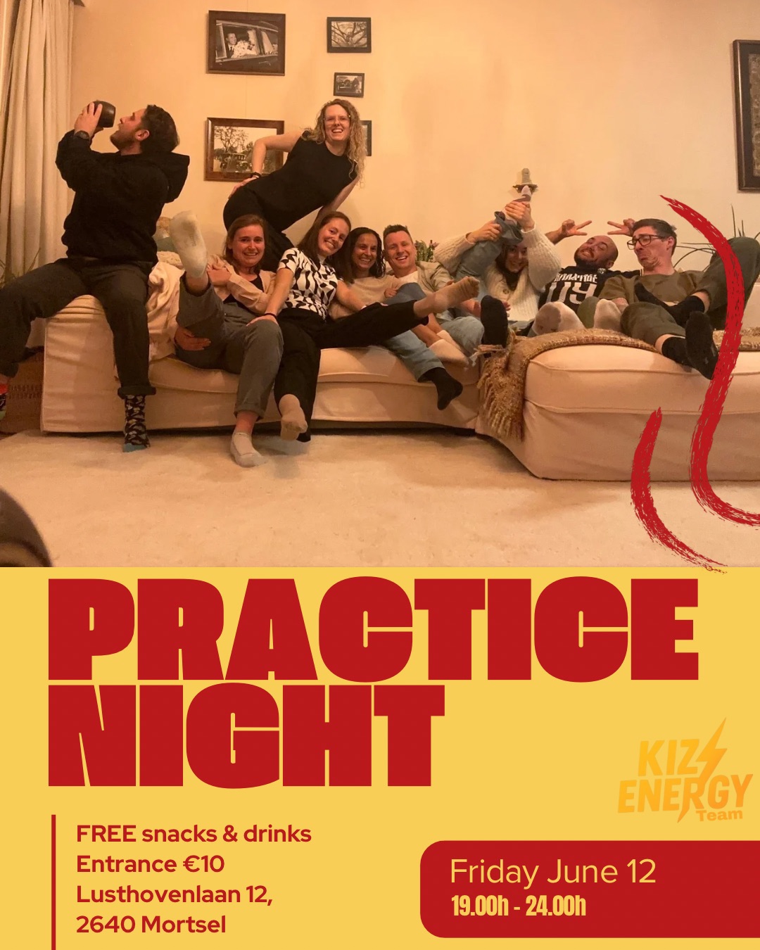 Kiz Energy’s Practice Night