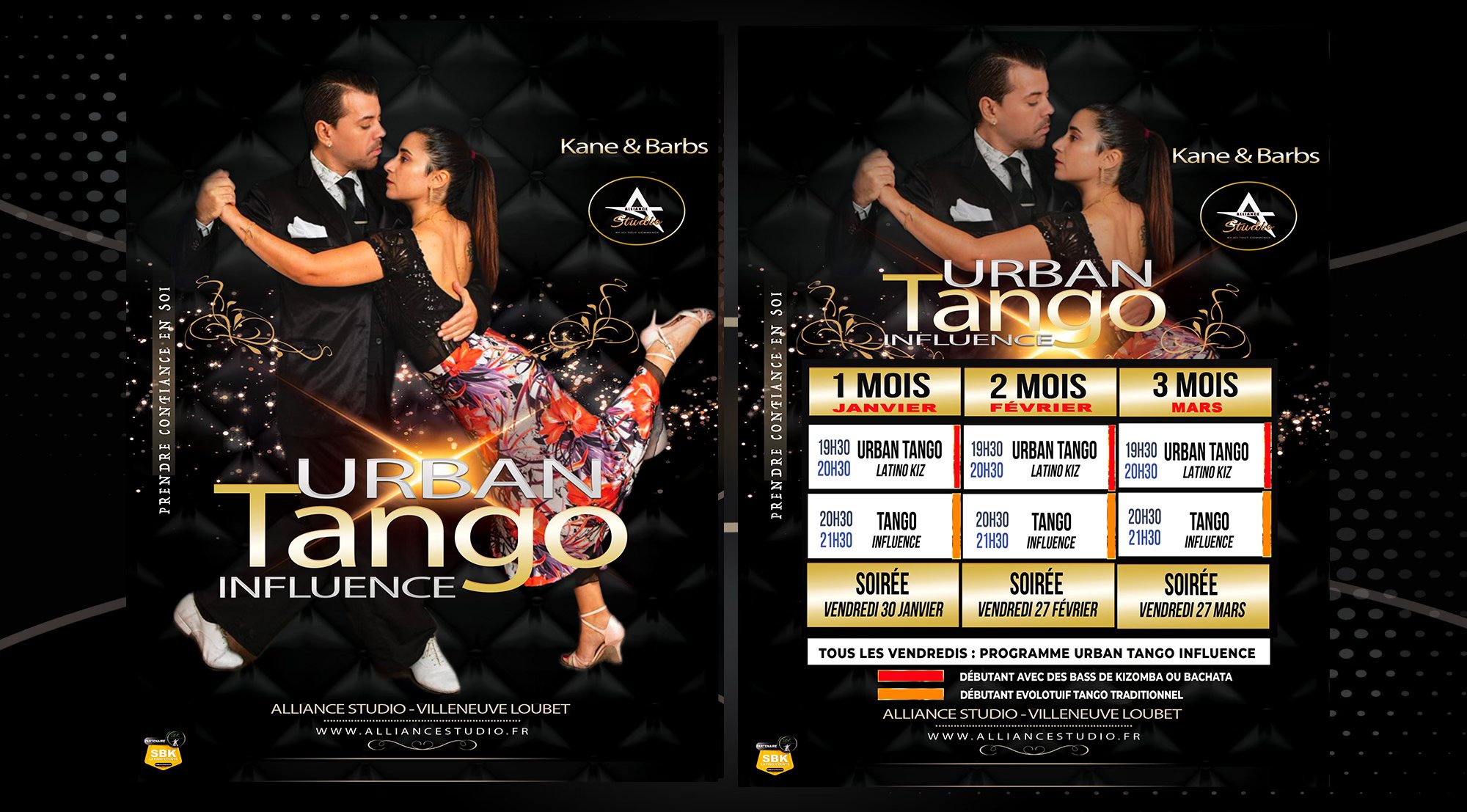 Cours de Tango argentin et d’Urban Tango