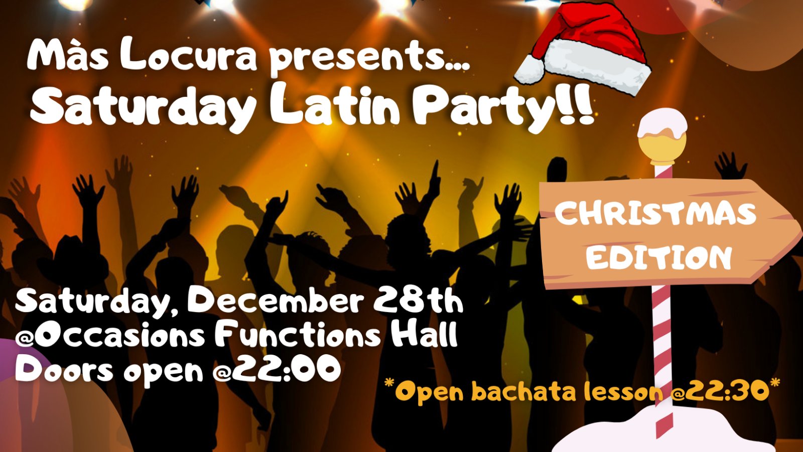 Màs Locura Christmas Latin Party