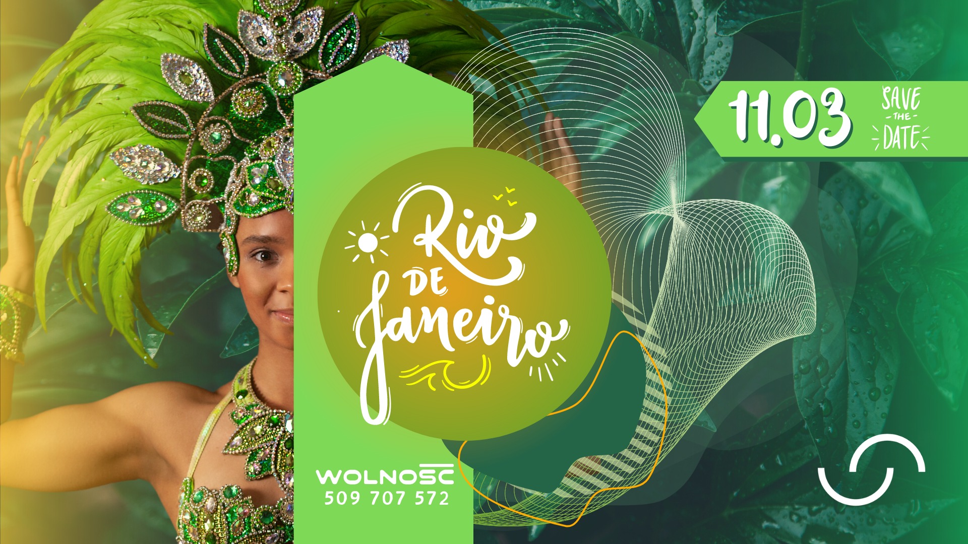 Rio w Wolności! ★SAMBA SHOW★!DZIEŃ KOBIET!