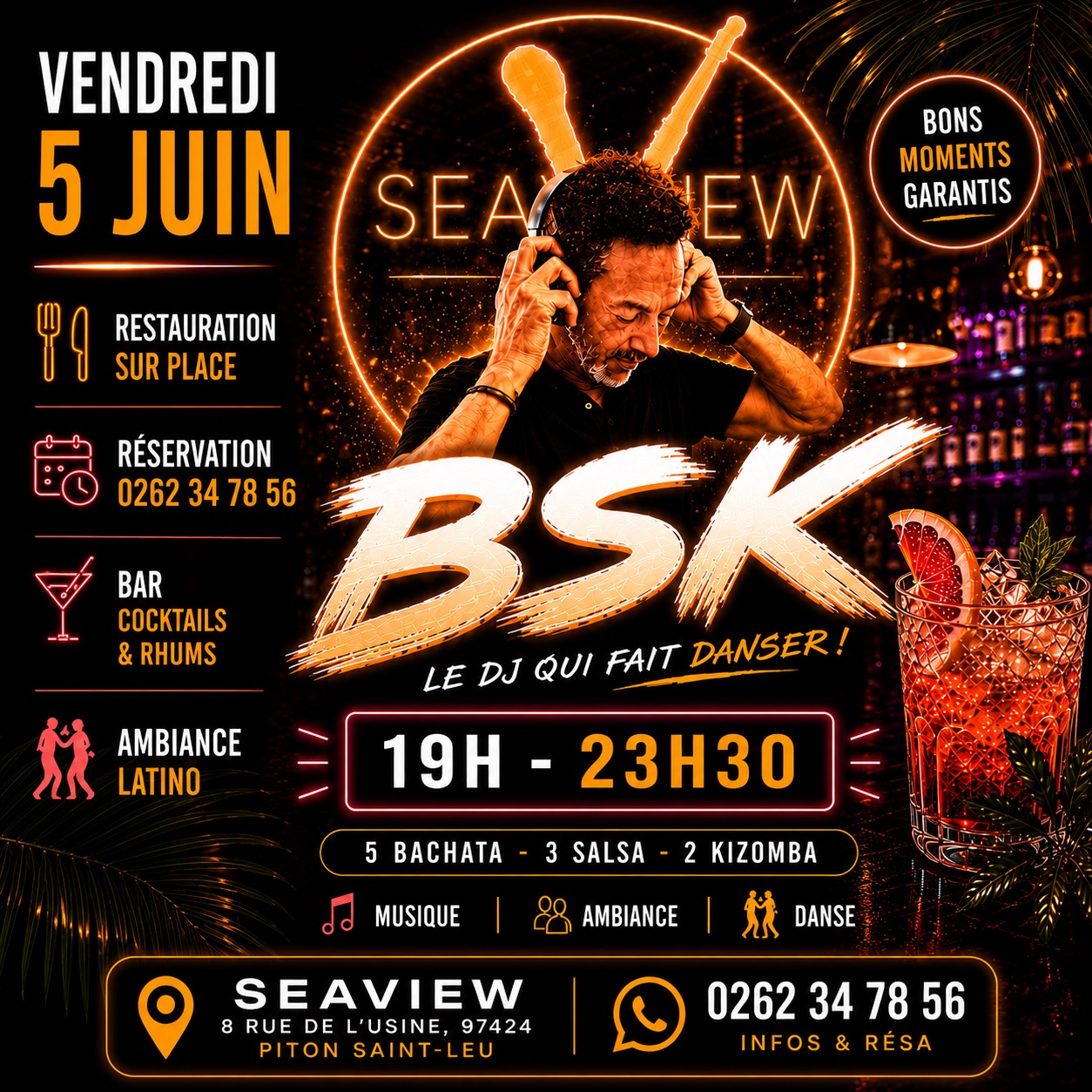 La BSK du SEAVIEW - Vendredi 5 juin