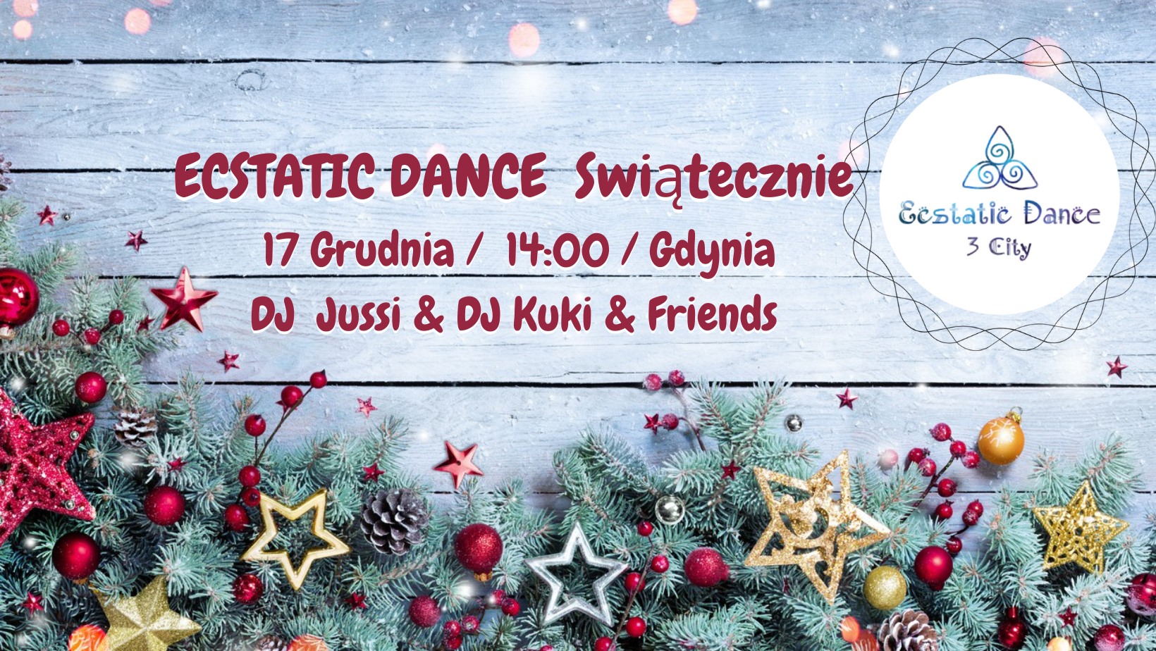 Ecstatic Dance 3City : Świątecznie