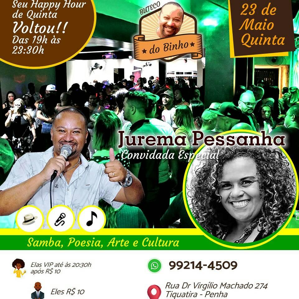 Jurema Pessanha no Buteco do Binho
